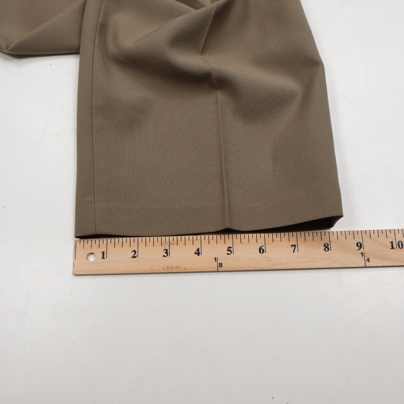Levi's Men's Khaki W34 L30 Pleated Travelers Polyester Wool Dress Pants image 7