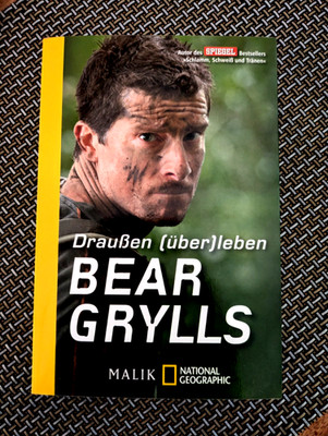 Draußen überleben  BEAR GRYLLS Spiegel Autor NEU Ratgeber Pfadfinder