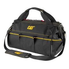 Cat 16 in. Tech Widemouth Tool Bag 14 Pocket Heavy Duty 1680D Polyester-980206N