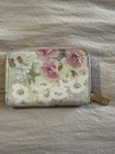 Victoria's Secret Small Wallet With Zip Floral Butterfly - used but PERFECT — photo 3
