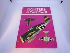 Fighters of world war II by Charles Cain - hardback military interest book -1979