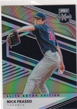 2020 ELITE EXTRA PRIZMS HOLO RC NICK FRASSO TORONTO BLUE JAYS PRIZM (JC)5080