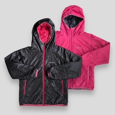 Montbell Women’s Reversible Puffer Jacket Grey Pink Medium