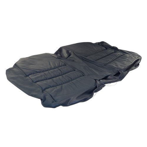 Funda asiento asiento trasero VW Golf III 3 descapotable asiento cuero azul - Imagen 2 de 4
