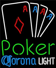 10" Vivid LED Poker Tournament Game Light Neon Sign Lamp Decor Man Cave Beer LJ