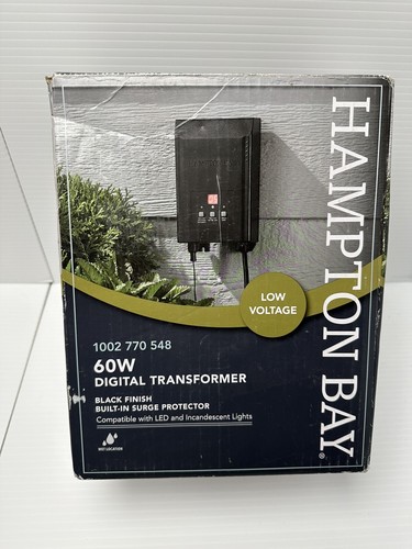 Hampton Bay Niedervolt 60 Watt Digital Landschaft Licht Transformator 1002 770 548 - Bild 1 von 5