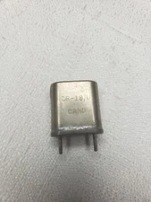 (For One) CR-18/U Quartz Military Radio Crystal HC-6/U holder Choose a frequency
