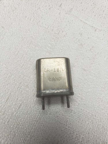 (For One) CR-18/U Quartz Military Radio Crystal HC-6/U holder Choose a frequency