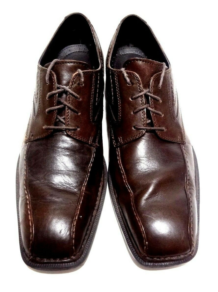 Rockport 10 M Brown Leather Oxford Mens Shoes | eBay display picture 3