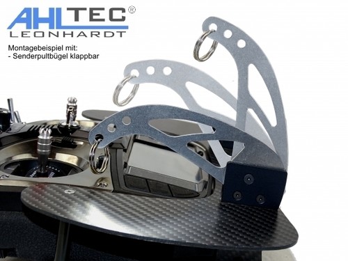 Ahltec Émetteur Graupner MZ-18 Hott & MZ-24 Hott Pro Carbone - Pliable Bride - Photo 2/6