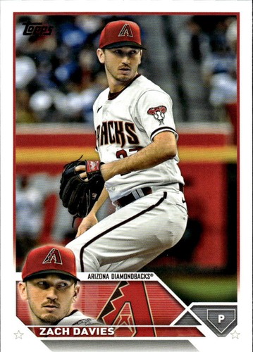 2023 Topps #123 Zach Davies | Baseball Card