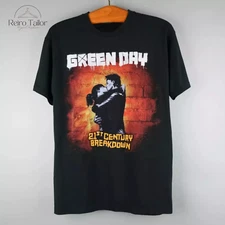 Green Day 21 St Century Breakdown Rock Band Music Unisex T Shirt Cotton S-5XL