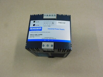 Rhino PSP12-120S PWS102 INDUSTRIAL POWER SUPPLY (( no box )) NEW 