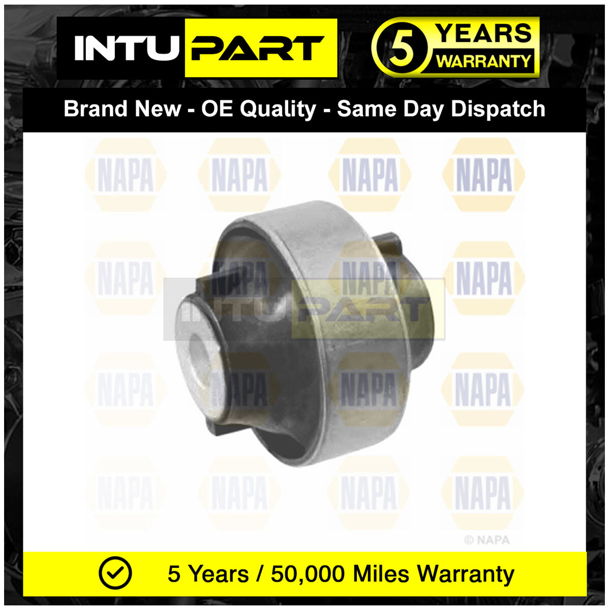 Nissan Note Bush Rear Fits Nissan Micra Note Renault Cl… IntuPart Front Rear Track Control ...