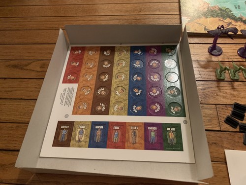 Jurassic Park III 3 Island Survival Brettspiel 3 Teile fehlen - Bild 5 von 6