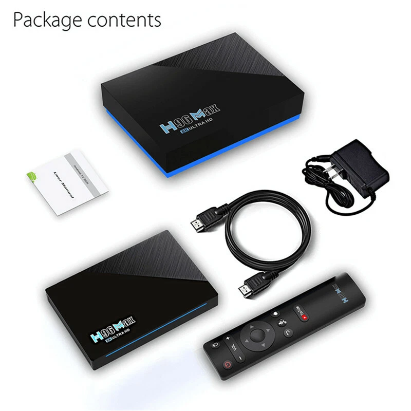 H96 Max RK3566 Android 11.0 Smart TV Box 8G 128G Dual Wifi 4K H.265 Media player - Image 4 of 4
