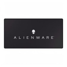 Alienware Logo, Themed Black Gaming Desk Mat Mousepad