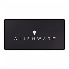 Alienware Logo, Themed Black Gaming Desk Mat Mousepad 