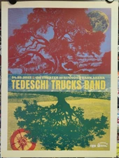 Tedeschi Trucks Band - Estate Collection Concert Promo Poster 18x24 Authentic