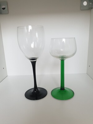 2 Vintage Französische Luminarc Weingläser