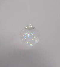 Swarovski Crystal Clear 28mm Shell 8817 Suncatcher/ Prism/ Ornament; Logo Etched