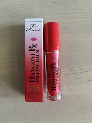 Too Faced Hangover Rx Pillow Balm Pink Mint Full Size Lip 