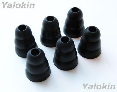 6 Stück (M-LB) Triple Flansch Ersatzadapter Ohrstöpsel Für Westone B30 Und B50