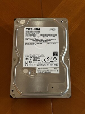 Disque Dur Interne Toshiba 3To (DT01ACA300) – SATA 3, 7200 Tr/min – Testé, Occasion
