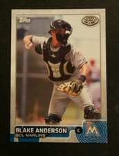 2015 Topps Pro Debut, GCL Marlins - BLAKE ANDERSON