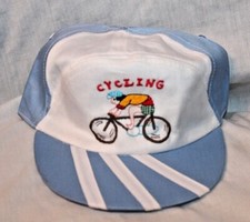 NEW BLUE CYCLING TODDLER KIDS CAP