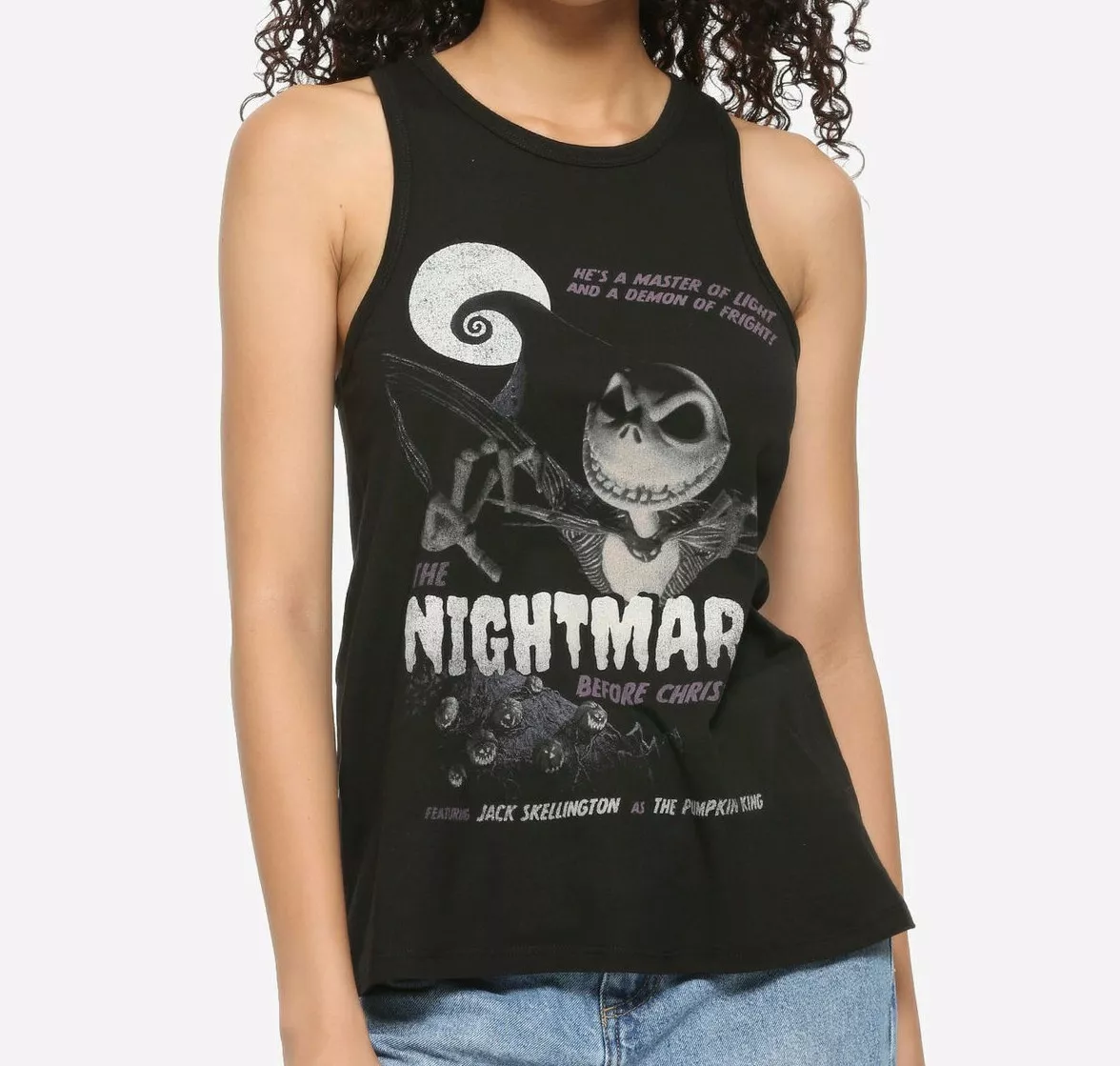 Nightmare before christmas shop tank top