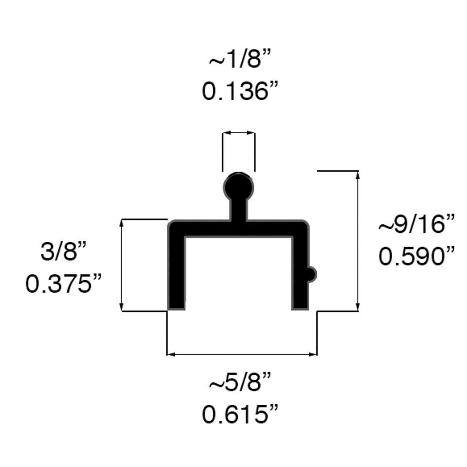 Sliding Screen Door Replacement Track 72" White Vinyl Bottom Track, Screen eBay
