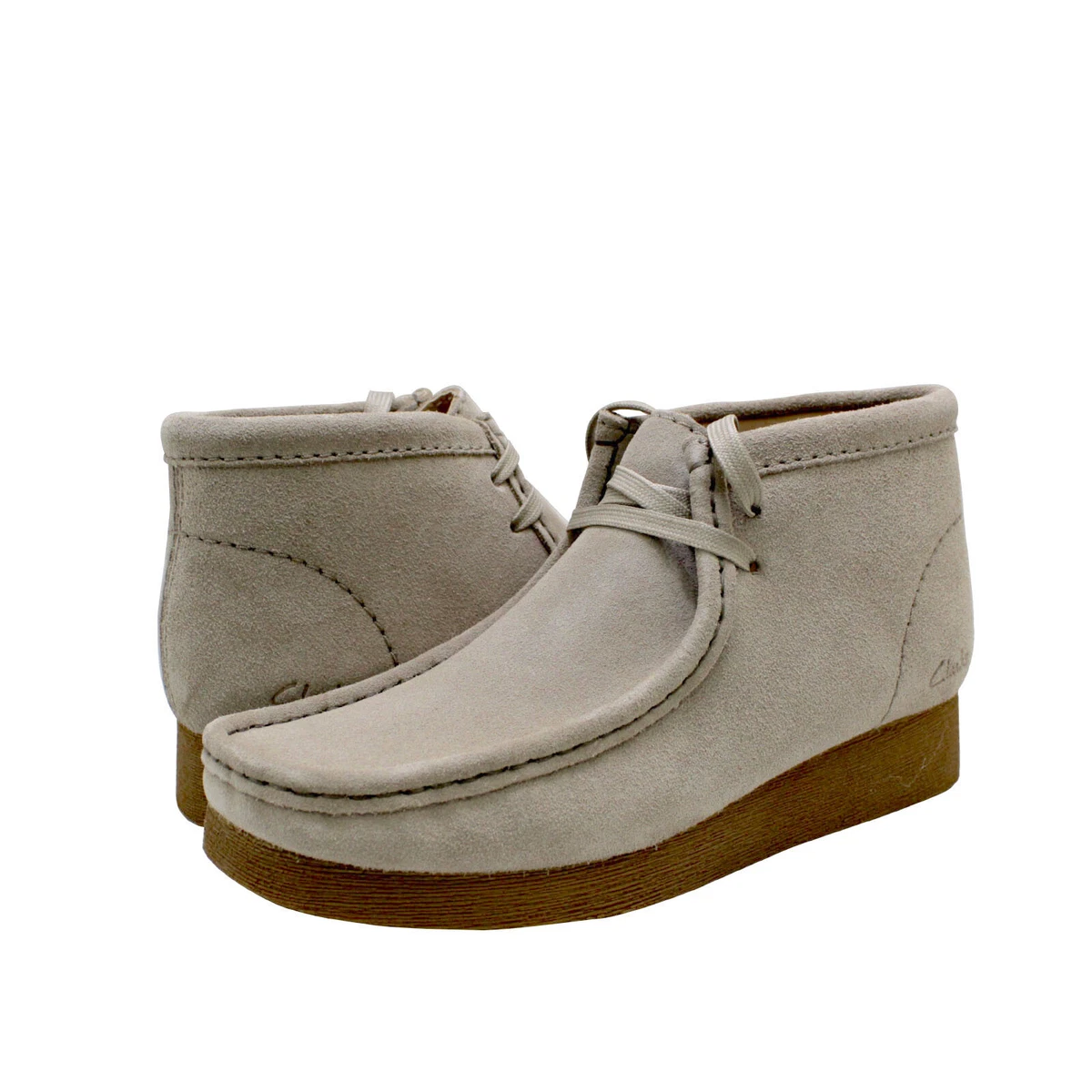 Clarks wallabee best sale mujer