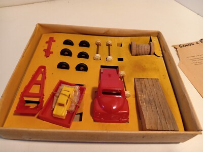 PA Joustra 1018 Chevrolet Convertible Truck 6 in 1 1/43 Dump Truck Semi Trailer