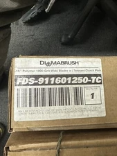 Diamabrush 16" Polymer Tool 1000 Grit Red with 92 Clutch Plate - (911601250)