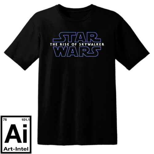 Star Wars The Rise of Skywalker Poster Lego Black Series Vintage T-shirt - Afbeelding 1 van 3