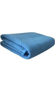 Quilted Blue 72" x 80" Moving Blanket Heavy Duty 5.5 ...