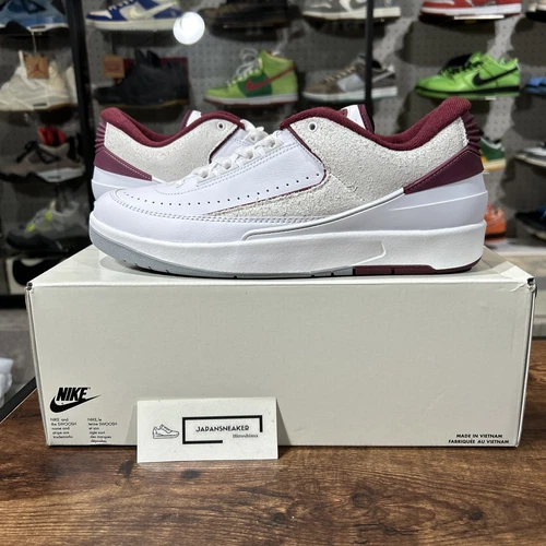 Size 10 - Air Jordan 2 Retro Low Cherrywood DV9956-103 Authentic DS OG BOX
