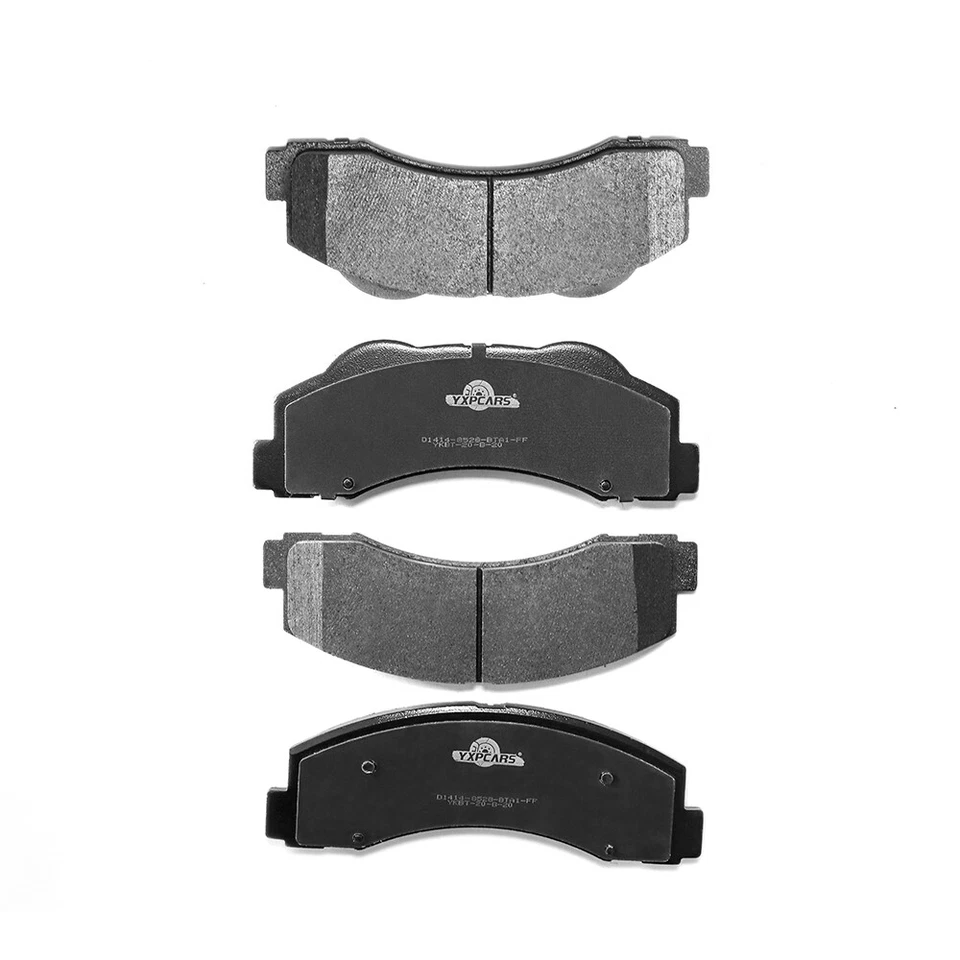 Pastilhas de freio dianteiras traseiras de cerâmica para 2018 - 2021 Ford Expedition Lincoln Navigator - Imagem 2 de 4