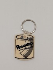 Vintage Roundup/Lasso by Monsanto Keychain - Double-sided