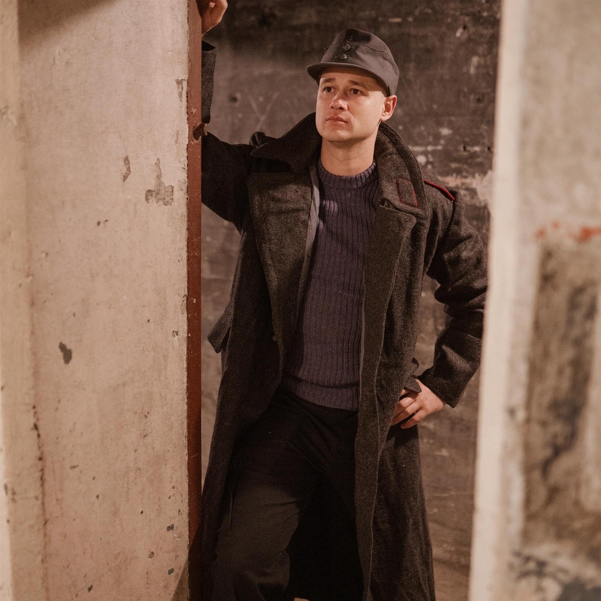 Genuine Bulgarian Trench Coat Military Army Wool Overcoat Heavy