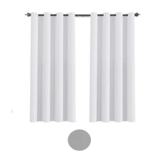 Blackout Curtains Solid Thermal  Window Treatment  Drapes  2 Pannels 55" x 63" .