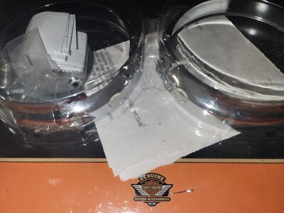 Kページ NOS OEM 62-12 Harley Davidson Touring Chrome Passing Trim Ring