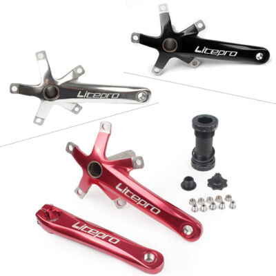 Litepro Hohl Kurbelgarnituren 130 mm BCD 170 mm Crank + BB für Dahon SP8