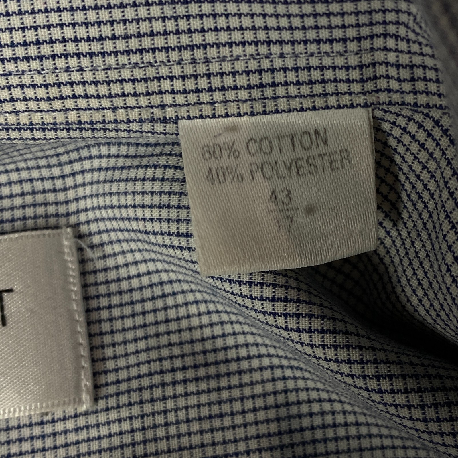 Camicia uomo manica corta Yves Saint Laurent vintage taglia 43 17