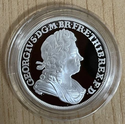 British Monarchs King George I 2022 UK 1 oz Silver Proof BOX COA Limited 1350