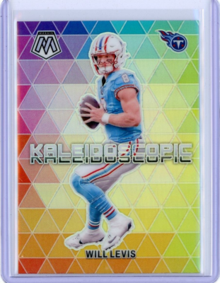2024 Panini Mosaic WILL LEVIS Kaleidoscope SSP Case Hit