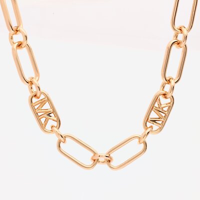 Michael Kors Halskette 14K Precious Metal-Plated Messing Empire Link Kette MKJ8