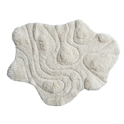 Textured Harmony Tufted Rug, Natural