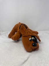 POUND PUPPIES 16" Plush Stuffed Animal Toy by Tonka w/ Red Collar
